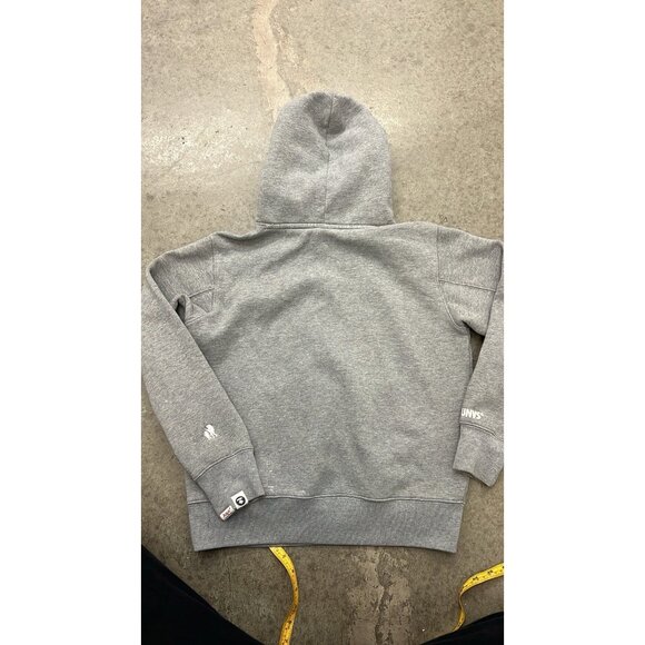 Aape a Bathing Ape Grey Hoodie Size Small - Picture 8 of 9